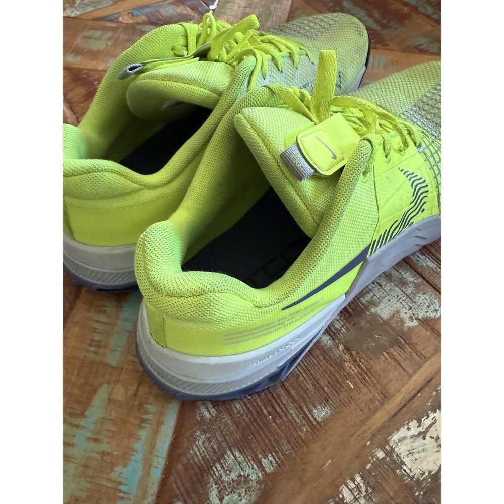 Men's Nike Metcon Neon Training Shoe Size 12.5 Crossfit - Picture 6 of 14